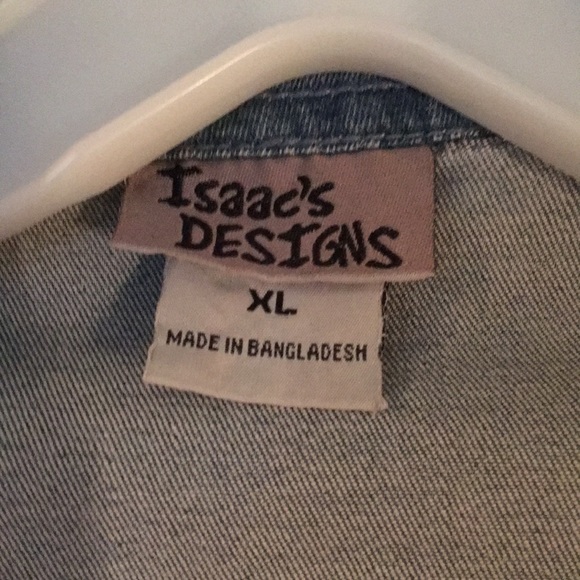 Isaac’s Designs Denim Jacket - Picture 4 of 4